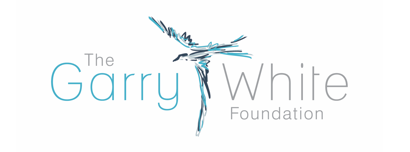 Garry White Foundation's logo.